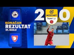 Mozzart Bet Super liga 2024/25 - 21.Kolo: IMT – JEDINSTVO 2:0 (1:0)