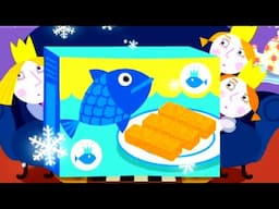 Ben and Holly's Little Kingdom | Giant Fish Sticks | Cartoons For Kids