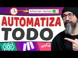 AUTOMATIZA CUALQUIER TAREA con estas 3 herramientas IA [ Tutorial Make - N8N - ChatGPT ]