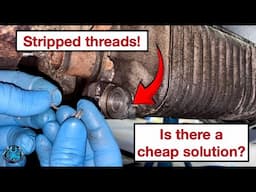 I stripped the sump plug on my classic mini. How to fix for cheap