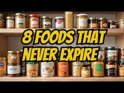 8 Foods To STOCKPILE That NEVER Expire!