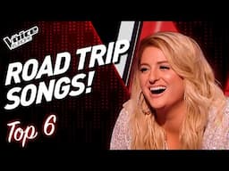 Chill ROAD TRIP songs on The Voice! | TOP 6