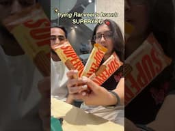 trying RANVEER SINGH’S brand🍫😳- Superyou #trending #shorts