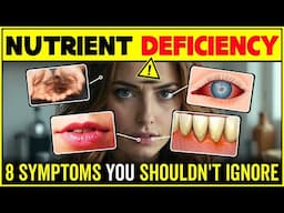 8 Signs Your Body Needs More Nutrients | Vitamin And Mineral Deficiency Symptoms