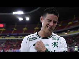 COLOR ESMERALDA // DEBUT JAMES RODRÍGUEZ // J2 ATLAS VS LEÓN