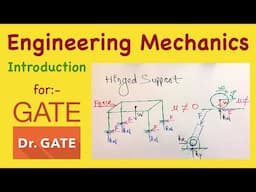 GATE 2019 | Introduction of Engineering Mechanics