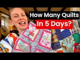 How Many Baby Quilts Can I Make In 5 Days?