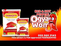 Sankofa pepper powder - The hottest is here