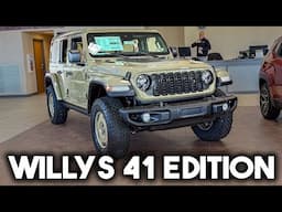 First Look | 2025 Jeep Wrangler WILLYS '41 4XE