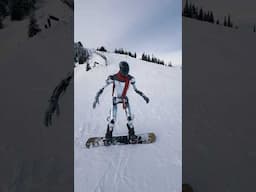 Tesla Robot learns to Snowboard #ai