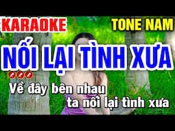 NỐI LẠI TÌNH XƯA Karaoke Nhạc Sống Tone Nam - Mai Phạm Karaoke