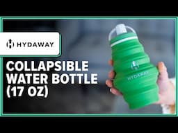 HYDAWAY Collapsible Water Bottle (17 oz) Review (2 Weeks of Use)