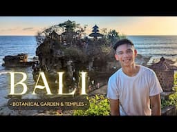 Beautiful Bali Botanical Garden (Kebun Raya Bali) + Enchanting Temples | INDONESIA