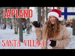 We visit Santa Claus Village in Rovaniemi Lapland Finland 🦌🎅🎄