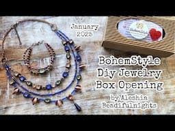 BohemStyle Diy Jewelry Box January 2025 Opening