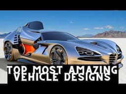 TOP MOST AMAZING VEHICLE DESIGNS