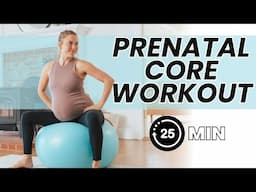 STRENGTHEN CORE For BETTER PUSHING In Labor | Safe Pregnancy Exercises All Trimesters