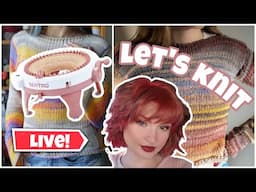 knit with me!🧶 | 🔴LIVE |