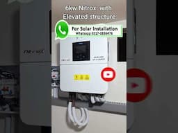 #6kwsolarsystem #infojano #ijsolar #solar #solarsystem #jinkosolar  #solarinverter  #5kwsolar