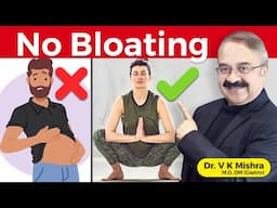 No Bloating || 8 YOGA POSES FOR GAS AND BLOATING