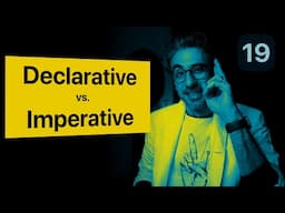 Declarative vs. Imperative - JavaScript Tutorial