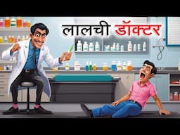 लालची डॉक्टर | Lalchi Doctor | HINDI KAHANIYA | HINDI STORIES | HINDI CARTOON STORY | Story in hindi