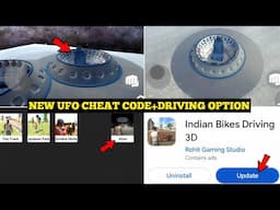 Indian Bike Driving 3D New UFO Driving Option 🤯💯| New Update Alien Mode+New Prop | Harsh in Game