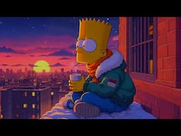 Rooftop Chill Zone 🚬 Lofi Hip Hop [ Relaxing Music ~ Tranquil Calming Vibes ]