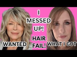 HAIR FAIL CUTTING MY BANGS