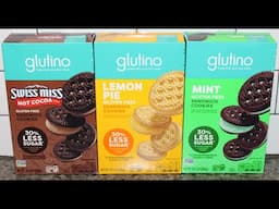 Glutino Gluten Free Sandwich Cookies: Swiss Miss Hot Cocoa, Lemon Pie & Mint Review