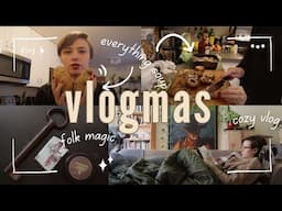 Folk Magic for Surviving Finals Week, Everything Soup, & Attempting Vlogmas