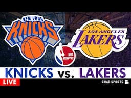 Knicks vs. Lakers Live Streaming Scoreboard, Play-By-Play, Highlights, Stats & Analysis | NBA On ABC