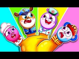 Finger Family - Job and Careers Song 🖐️ | Funny Kids Songs by DooDoo & Friends