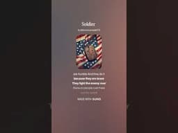 Soldier - Military song