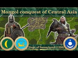 Mongol conquest of Central Asia. Siege of Samarkand (1220)