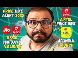 Just Recharge ₹20 For 90Days Validity,New Plans Jio VI Airtel Price Hike || Telco News 26th Jan25