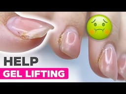 Gel Lifting and Peeling | Nail Strengthening | Baby-boomer French Tips