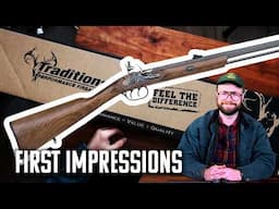 Traditions PA Pellet Accelerator Flintlock Unboxing and First Impressions | Beginner Muzzleloading