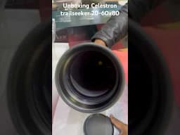 #unboxing Celestron trailseeker 20-60x80 spotting scope better than Ultima 80 #wildlife #shorts