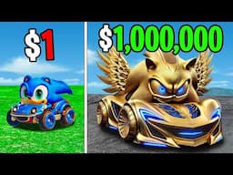 $1 to $1,000,000 SONIC Car on GTA 5 RP