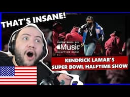 🇺🇸 Kendrick Lamar's Apple Music Super Bowl Halftime Show Reaction | TEACHER PAUL REACTS