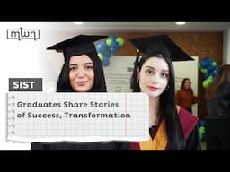 SIST Graduates Share Stories of Success, Transformation