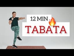 12 min TABATA HIIT Full Body/Super Sweaty//NO Equipment/ALL STANDING / tonificar todo el cuerpo