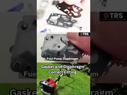 Correct Fitting of Diaphragm and Gaskets on Weed Eater Carburetor