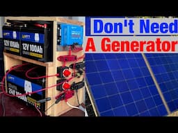 Solar Power Year Round Without a Generator