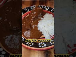 💯Mole Rojo de Vasito! Facil y Rico en Pocos minutos la Cena esta Lista