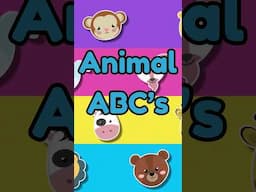 Animal ABC's: Fun Alphabet Song for Kids | Short