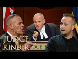 'Stand By Your Desk!' Judge Rinder Rages At Duo In Heated £5,000 Loan Dispute | Judge Rinder