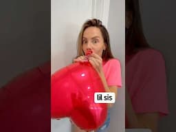 WHEN YOUR BALLOON HAS A SISTER