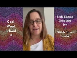 Jen a Tech Editing Graduate of Cool Wool School ®